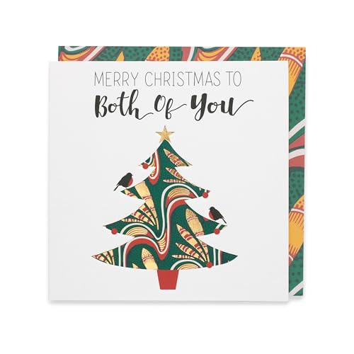 UK Greetings Kindred x Afrotouch Weihnachtskarte mit Aufschrift Both of You von UK Greetings