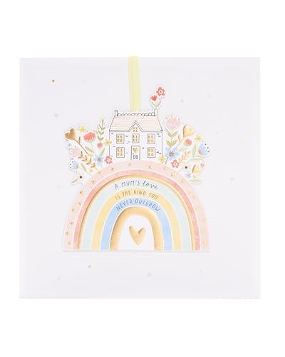 UK Greetings Muttertagskarte für Mama – niedliches Andenken-Aufsatz-Design von UK Greetings