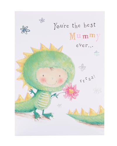 UK Greetings Muttertagskarte für Mama – niedliches Dino-Design UK Greetings Muttertagskarte für Mama – niedliches Dino-Design von UK Greetings