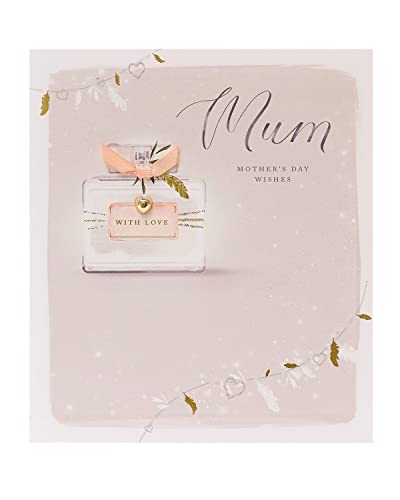 UK Greetings Muttertagskarte mit Umschlag, stilvolles Design, Beige von UK Greetings