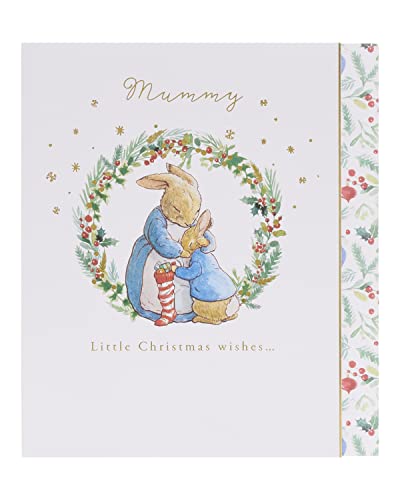 UK Greetings Peter Rabbit Weihnachtskarte für Mama – bezauberndes Design von UK Greetings