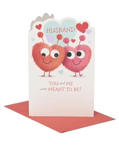 UK Greetings Valentinstagskarte für Ehemann – flauschige Herzen UK Greetings Valentinstagskarte für Ehemann – flauschige Herzen von UK Greetings