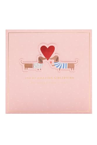 UK Greetings Valentinstagskarte für Freundin – Wursthund-Design von UK Greetings