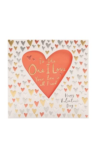 UK Greetings Valentinstagskarte für die Liebe, Herz-Design UK Greetings Valentinstagskarte für die Liebe, Herz-Design von UK Greetings