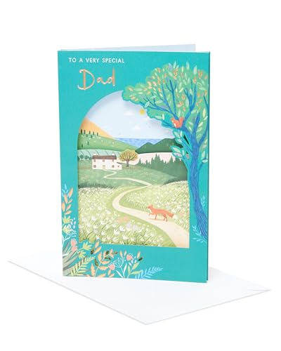 UK Greetings Vatertagskarte für Papa – Landszene Design UK Greetings Vatertagskarte für Papa – Landszene Design von UK Greetings