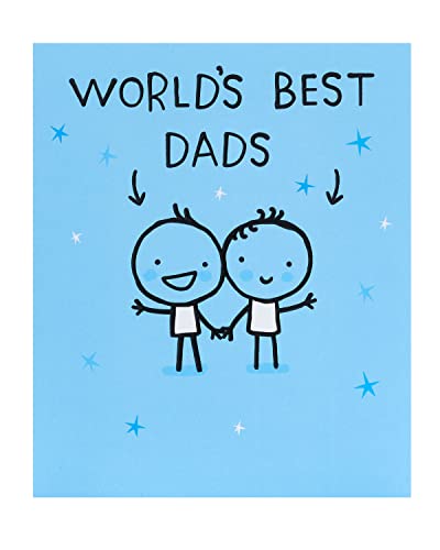 UK Greetings Vatertagskarte für Väter mit Umschlag – blaues Design von UK Greetings