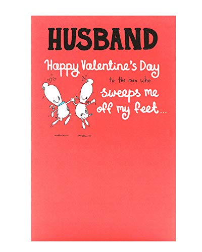 Valentinstagskarte, Valentinstagskarte für Ehemann, Hund Valentinstagskarte für Ihn von UK Greetings