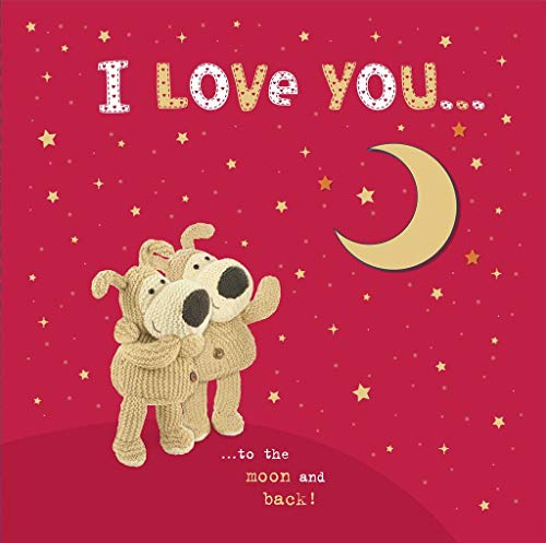 Valentinstagskarte"I Love You To The Moon and Back" von UK Greetings