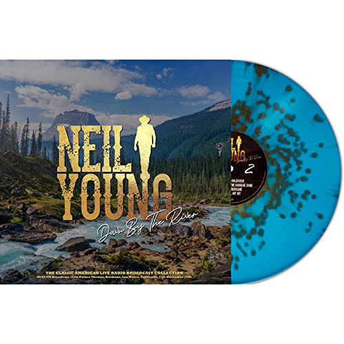 DOWN BY THE RIVER - COW PALACE THEATER 1986 (TURQUOISE/GOLD SPLATTER VINYL)-YOUNG NEIL von UK-L