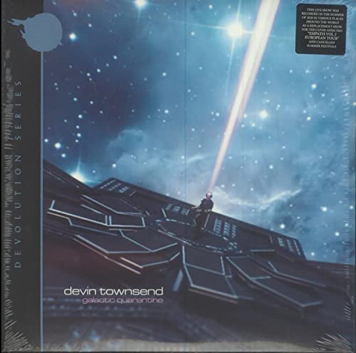 Devin Townsend LP - Devolution Series #2 - Galactic Quarantine (Silver Vinyl) von UK-L