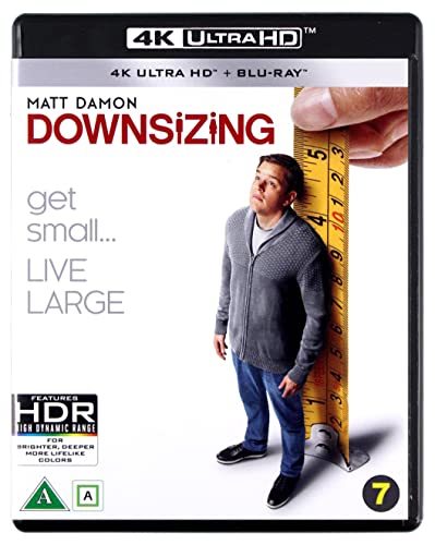 Downsizing [Blu-Ray] [Region Free] (Deutsche Sprache. Deutsche Untertitel) von UK-L