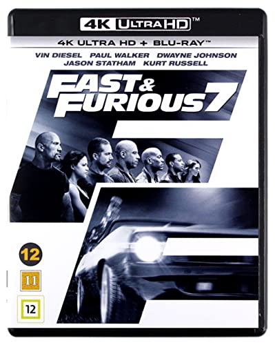 Fast & Furious 7 4K [Blu-Ray] [Region Free] (IMPORT) (Keine deutsche Version) von UK-L