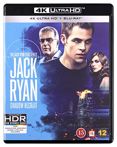 Jack Ryan: Shadow Recruit 4K [Blu-Ray] [Region Free] (Deutsche Sprache. Deutsche Untertitel) von UK-L