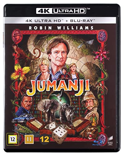 Jumanji [4K Ultra HD+Blu-Ray] Robin Williams (Import, Deutscher Ton) von UK-L