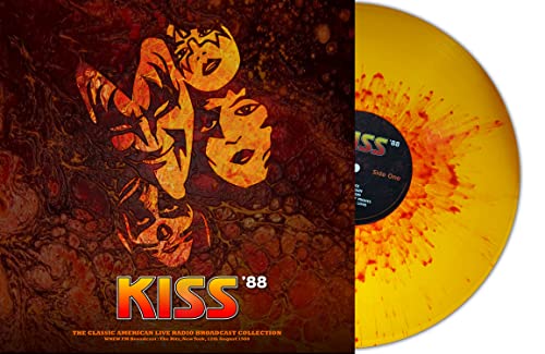 LIVE AT THE RITZ, NEW YORK 1988 (ORANGE/RED SPLATTER VINYL)-KISS von UK-L
