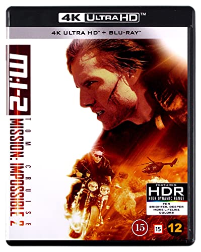 Mission: Impossible II 4K [Blu-Ray] [Region Free] (Deutsche Sprache. Deutsche Untertitel) von UK-L