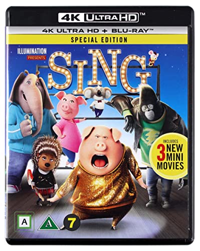 Sing 4K [Blu-Ray] [Region Free] (IMPORT) (Keine deutsche Version) von UK-L