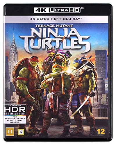 Teenage Mutant Ninja Turtles 4K [Blu-Ray] [Region Free] (Deutsche Sprache. Deutsche Untertitel) von UK-L