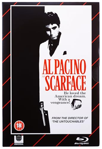 SCARFACE (BLU-RAY AND DVD) RETRO VHS STY Blu-ray von UK-MO