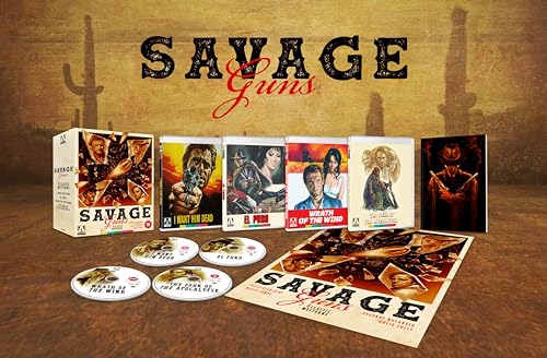 Savage Guns - Four Classic Westerns Volume 3 (Limited) [Blu-Ray] (Keine deutsche Version) von UK-MO