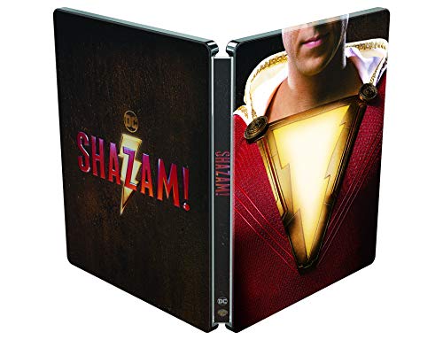 Shazam 4K ultra HD Limited Edition Steelbook / Import / Includes Region Free Blu Ray von UK-MO