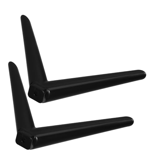UKCOCO 1 Paar Fernsehtisch TV-Halterung Universeller Standfuß für Fernseher TV-Stützsockel Basisständerbeine Desktop-TV-Halter TV-Unterstützung TV-Halterbasis TV-Sockel Plastik Schwarz UKCOCO 1 Paar Fernsehtisch TV-Halterung Universeller Standfuß für Fernseher TV-Stützsockel Basisständerbeine Desktop-TV-Halter TV-Unterstützung TV-Halterbasis TV-Sockel Plastik Schwarz von UKCOCO