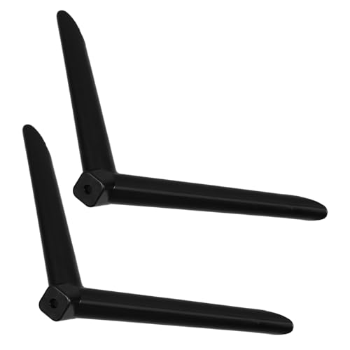 UKCOCO 1 Paar Fernsehtisch TV -Standbasis TV-Sockel hoher TV-Ständer TV-Stützsockel TV -Beine Ersatz Tischbeine für Fernseher Ersatz-TV-Ständer TV-Wandregal Plastik Black UKCOCO 1 Paar Fernsehtisch TV -Standbasis TV-Sockel hoher TV-Ständer TV-Stützsockel TV -Beine Ersatz Tischbeine für Fernseher Ersatz-TV-Ständer TV-Wandregal Plastik Black von UKCOCO
