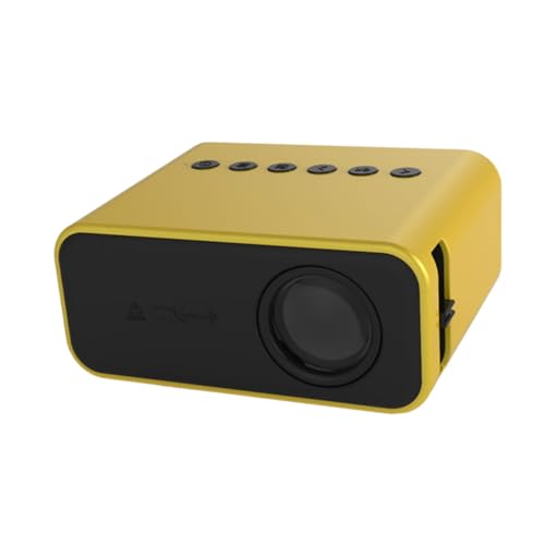 UKCOCO 1 Satz Beamer Tragbarer Medienprojektor Heimprojektor Kinoprojektor Mini-projektor Filmprojektionsgerät Led-projektor Telefonprojektor Film-Player Plastik Yellow UKCOCO 1 Satz Beamer Tragbarer Medienprojektor Heimprojektor Kinoprojektor Mini-projektor Filmprojektionsgerät Led-projektor Telefonprojektor Film-Player Plastik Yellow von UKCOCO