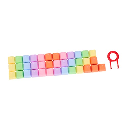 UKCOCO 1 Satz Tastenkappe Tastatur-dekor Farbige Tastatur Pudding Keycaps Keyset Ornament-sets Beleuchtete Tastatur Computertastaturen Tastatur Wechseln Pbt Tastaturkappe Scheinen von UKCOCO