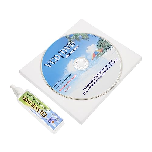 UKCOCO 1 Set Disc-Reinigungszubehör Discman Cd-Player-Bürstenreiniger Multifunktionale Reinigungsbürste Cd-Player-Bürste Disc-Vcd-Player- -Set Reinigungs-Disc Mit von UKCOCO
