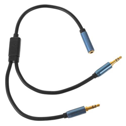 UKCOCO 1 Stück EIN-Punkt- -Übertragungskabel Mikrofonkabel USB-Splitter Laptop-Headset Kopfhörer-Splitter-Adapter Kopfhörer-Verlängerungskabel Splitter-Kabel Für Mikrofon von UKCOCO