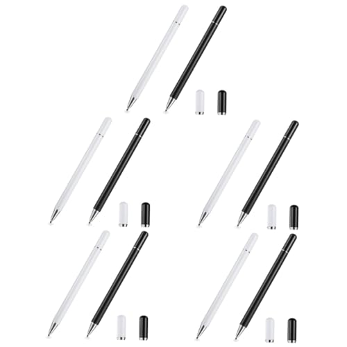 UKCOCO 5 Sätze Hochpräziser Universal-Eingabestift Kapazitiver Touchscreen-Eingabestift Für Tablets Smartphones 2 Stück * 5 UKCOCO 5 Sätze Hochpräziser Universal-Eingabestift Kapazitiver Touchscreen-Eingabestift Für Tablets Smartphones 2 Stück * 5 von UKCOCO
