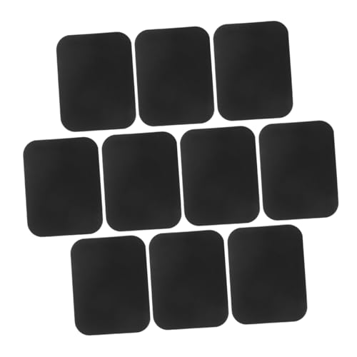 UKCOCO 10 Stück Magnetischer Ständer Klebeplatten für Mobiltelefone Metallplatte für Magnete Aufkleberhalter aus Metall Autotelefonschild Telefon Metallplatte Eisen Black UKCOCO 10 Stück Magnetischer Ständer Klebeplatten für Mobiltelefone Metallplatte für Magnete Aufkleberhalter aus Metall Autotelefonschild Telefon Metallplatte Eisen Black von UKCOCO