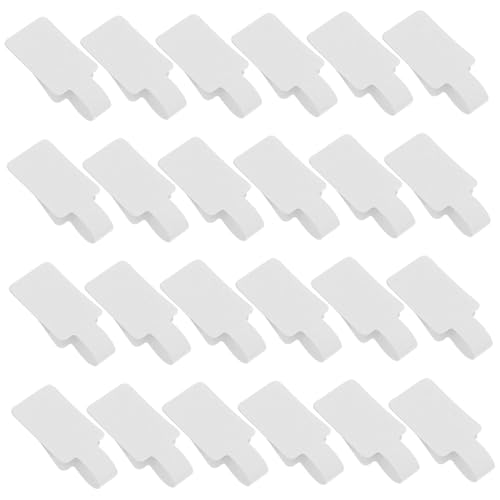 UKCOCO 100 Stück Preisschild Papieraufkleber Preisetiketten Schmuckanhänger Zur Preisauszeichnung Schmucketiketten Ringaufkleber Schmuckpreisschilder Halskettenpreisschilder von UKCOCO