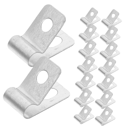 UKCOCO 100Stücke Drahtklemmen für Zaunmontage Universelle Befestigung für Gauge Geschweißten Draht an Holz Metall Vinyl Zäunen Robuste Langlebige Clips UKCOCO 100Stücke Drahtklemmen für Zaunmontage Universelle Befestigung für Gauge Geschweißten Draht an Holz Metall Vinyl Zäunen Robuste Langlebige Clips von UKCOCO