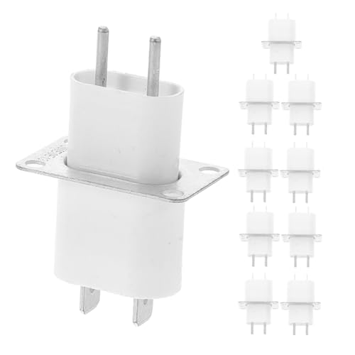 UKCOCO 10pcs Mikrowelle Buchse Ersatz Durchgangskern Kondensator Filament Terminal Pin Adapter von UKCOCO