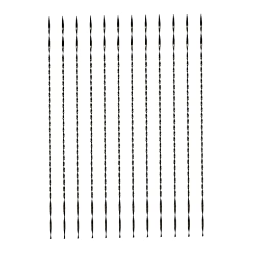 UKCOCO 12 Stück Handsägenzubehör Sägen Sägeblätter Zubehör für Trennsägen Spiralblätter für Dekupiersägen Spiralsägeblätter Zubehör für Puzzles 45# Stahl Black UKCOCO 12 Stück Handsägenzubehör Sägen Sägeblätter Zubehör für Trennsägen Spiralblätter für Dekupiersägen Spiralsägeblätter Zubehör für Puzzles 45# Stahl Black von UKCOCO
