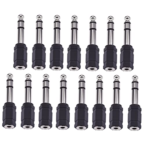 UKCOCO 15 Stück Mikrofon Adapter Audio für Mixer Mischpulte Schwarz UKCOCO 15 Stück Mikrofon Adapter Audio für Mixer Mischpulte Schwarz von UKCOCO