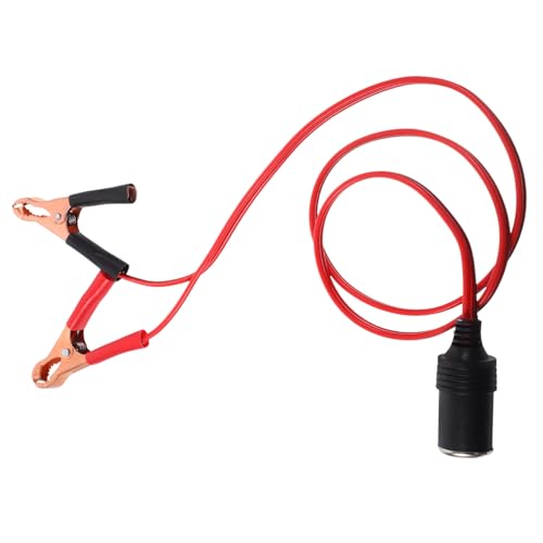 UKCOCO 1M Starthilfekabel für Autobatterien Tragbares Booster Kabel mit Aufsteckbarer Zigarettenanzünder Buchse für Autokühlschränke und Wechselrichter Farbcodierte Klemmen UKCOCO 1M Starthilfekabel für Autobatterien Tragbares Booster Kabel mit Aufsteckbarer Zigarettenanzünder Buchse für Autokühlschränke und Wechselrichter Farbcodierte Klemmen von UKCOCO