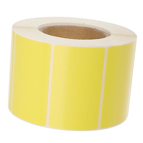 UKCOCO 1Rolle Selbstklebende Adressetiketten Rolle Thermoetiketten für Etikettendrucker Vielseitig Einsetzbar für Namensschilder für Büro von UKCOCO