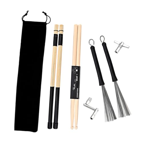 UKCOCO 1Satz Schlagzeug Sticks Tuning Schlüssel Kit Vielseitiges Schlagzeugzubehör für Percussion Instrumente für Anfänger Musiker und Auftritte Bars UKCOCO 1Satz Schlagzeug Sticks Tuning Schlüssel Kit Vielseitiges Schlagzeugzubehör für Percussion Instrumente für Anfänger Musiker und Auftritte Bars von UKCOCO