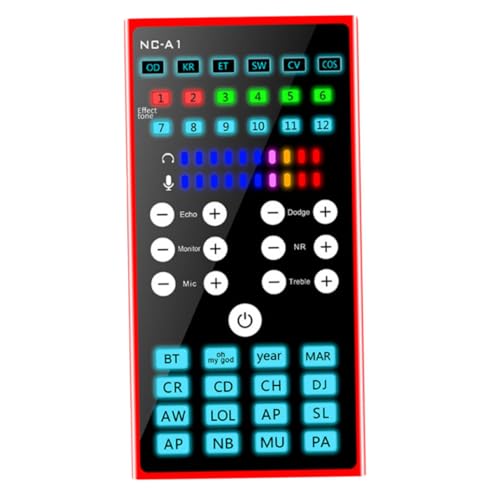UKCOCO Mehrzweck-soundkarte Für Live- – Mixer Mit Einfacher Installation Und Rauschunterdrückung von UKCOCO