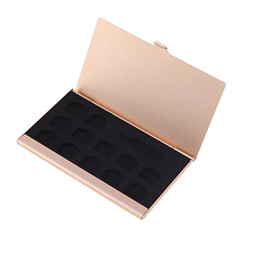 UKCOCO 1stk Chipstüte Speicherkarten Hülle Erinnerungshalter Etui Für Sd-kartenhalter Mikroadapter Sd-Karten-hülle Tasche Entfernungswerkzeug Schlanke Geldbörse Fotozubehör Alu-Box Handy UKCOCO 1stk Chipstüte Speicherkarten Hülle Erinnerungshalter Etui Für Sd-kartenhalter Mikroadapter Sd-Karten-hülle Tasche Entfernungswerkzeug Schlanke Geldbörse Fotozubehör Alu-Box Handy von UKCOCO