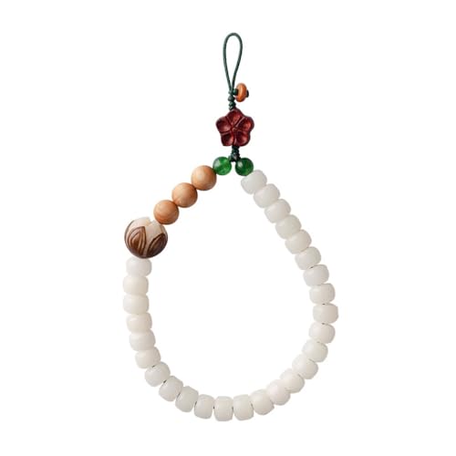UKCOCO Handykette Perlen Universal: Handyanhänger Chinesischer Stil Handyband Lotus Handyschmuck Weiße Jade Handschlaufe Handygurt Handy Perlen Schlüsselband kompatibel mit jedem Handy Handy Hülle UKCOCO Handykette Perlen Universal: Handyanhänger Chinesischer Stil Handyband Lotus Handyschmuck Weiße Jade Handschlaufe Handygurt Handy Perlen Schlüsselband kompatibel mit jedem Handy Handy Hülle von UKCOCO