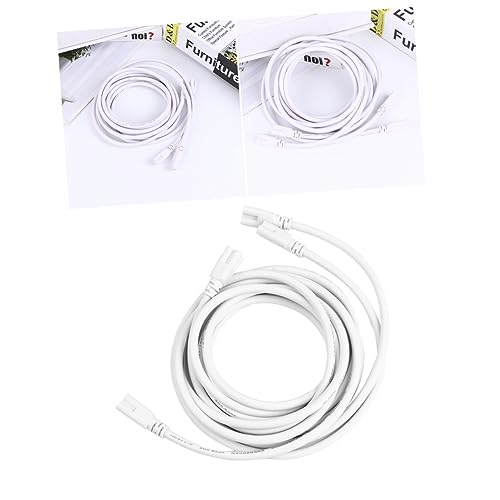 UKCOCO 2 Stück 2 LED Lichtschlauch Netzkabel Doppelseitiges Kabel LED Röhren Stromkabel LED Röhrenkabel Lichtschlauch Stromkabel Steckdosenbeschläge Weiß UKCOCO 2 Stück 2 LED Lichtschlauch Netzkabel Doppelseitiges Kabel LED Röhren Stromkabel LED Röhrenkabel Lichtschlauch Stromkabel Steckdosenbeschläge Weiß von UKCOCO