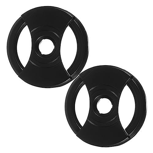 UKCOCO 2 Stück Aufnahmeadapter Adapter für Plattenspieler Zubehör für Schallplatten Plattenspieler-Montage Schallplattenadapter Plattenteller-Gewichtsstabilisator Plastik Schwarz von UKCOCO