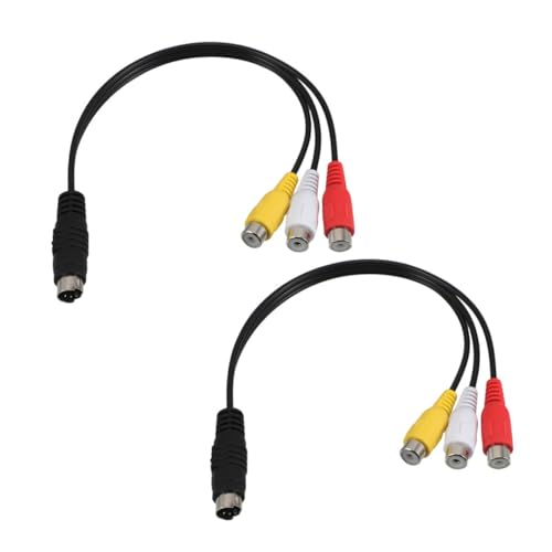UKCOCO 2 Stück Videoadapter Laptop -adapterkabel Video -hilfskabel -ersatz Austausch Des Audiokabels Videoeingangsadapter Kabelwechsel Für Videos Adapterdraht Für Video Videokabel Plastik UKCOCO 2 Stück Videoadapter Laptop -adapterkabel Video -hilfskabel -ersatz Austausch Des Audiokabels Videoeingangsadapter Kabelwechsel Für Videos Adapterdraht Für Video Videokabel Plastik von UKCOCO