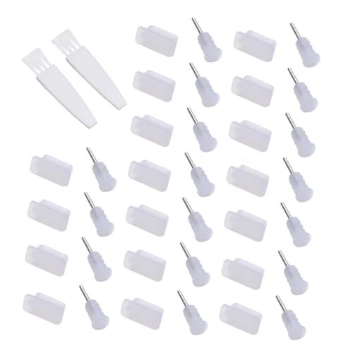 UKCOCO 20 Paar Typc Staubstecker -Einheit Deckt Im Freien Ab Verdrahtet Kabelgebundene Ohrhörer Beschützer Schützend Abbrechen Mehrere Kabellos Kopfhörer Kieselgel Transparent UKCOCO 20 Paar Typc Staubstecker -Einheit Deckt Im Freien Ab Verdrahtet Kabelgebundene Ohrhörer Beschützer Schützend Abbrechen Mehrere Kabellos Kopfhörer Kieselgel Transparent von UKCOCO