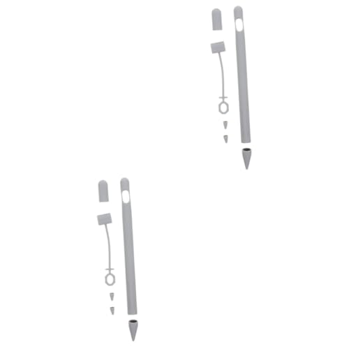 UKCOCO 2St -Nib-Abdeckung Stylus Pen für Handschrift Stift Silikonbeutel Etui Generation Schutzhülle Kieselgel von UKCOCO
