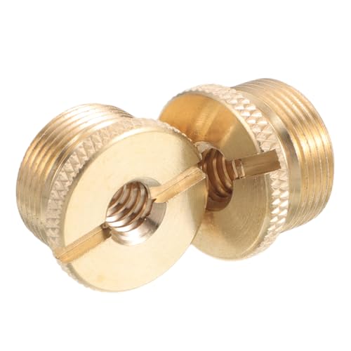 UKCOCO 2Stücke Mikrofonständer Adapter Kupfer Gewindeadapter für Stabile an Mikrofonen und Stativ Vielseitig Einsetzbar und Streaming Umgebungen UKCOCO 2Stücke Mikrofonständer Adapter Kupfer Gewindeadapter für Stabile an Mikrofonen und Stativ Vielseitig Einsetzbar und Streaming Umgebungen von UKCOCO